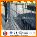 Double Wire galvanized fencing with post and connecting